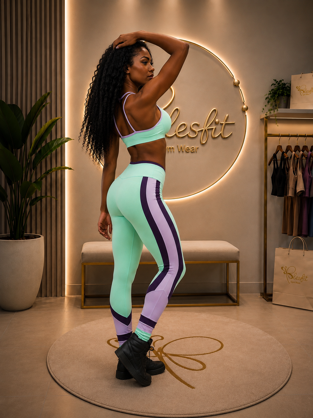 Conjunto Fitness Mint - Imagem 4