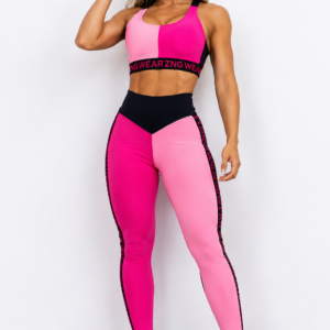 Legging Tricolor Rosa/Pink