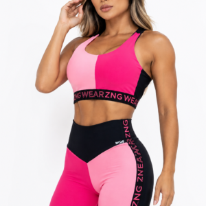 Top Tricolor Rosa/Pink